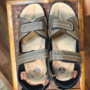 Dockers mens sandals brown
